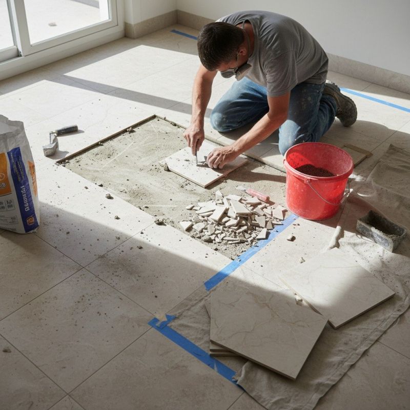 Tile Floor Repair